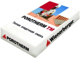 Раствор теплый POROTHERM Раствор теплый POROTHERM